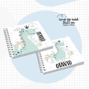Livro do Bebê Dino Boy