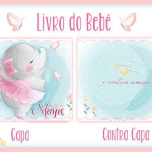 Livro do Bebê Elefante Baloeira - Arquivo Digital