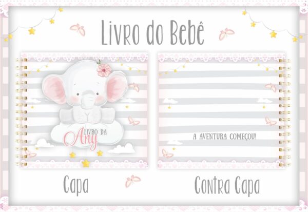 Livro do Bebê Elefantinha Baby I