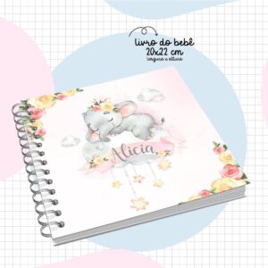 Livro do Bebê Elefantinha Menina