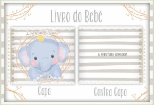 Livro do Bebê Elefantinho Baby