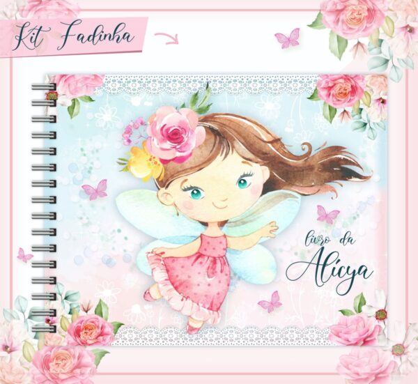 Livro Do Bebê Fadinha Menina