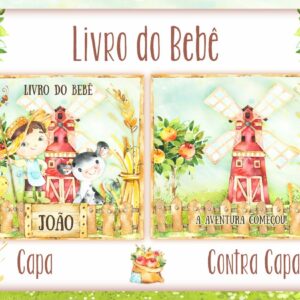 Livro do Bebê Fazendinha Menino I