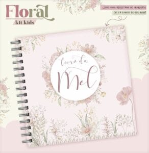 Livro do Bebê Floral Clarinho