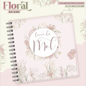 Livro do Bebê Floral Clarinho