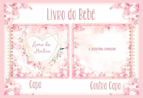 Livro do Bebê Floral II