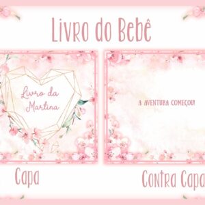 livro do bebe floral ii arquivo digital encadernacao digital