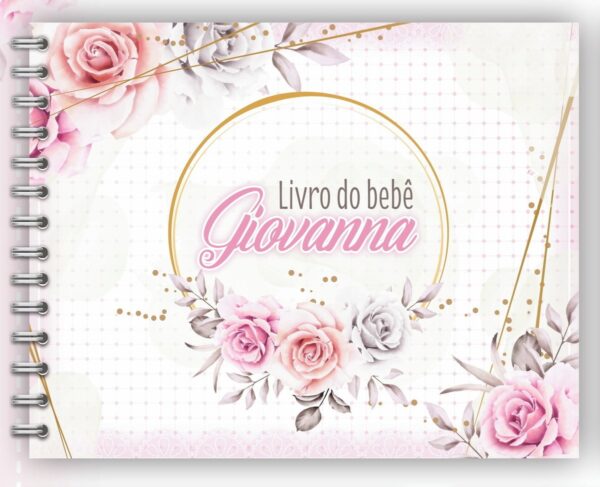 Livro do Bebê Floral IIII