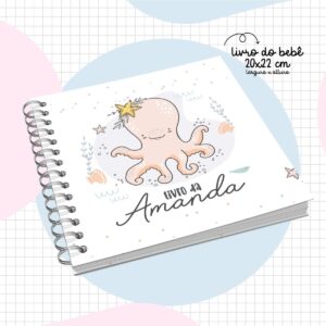 Livro do Bebê Fundo do Mar Menina