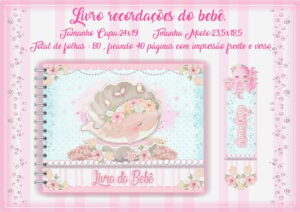 Livro do Bebê Fundo do Mar Rosa