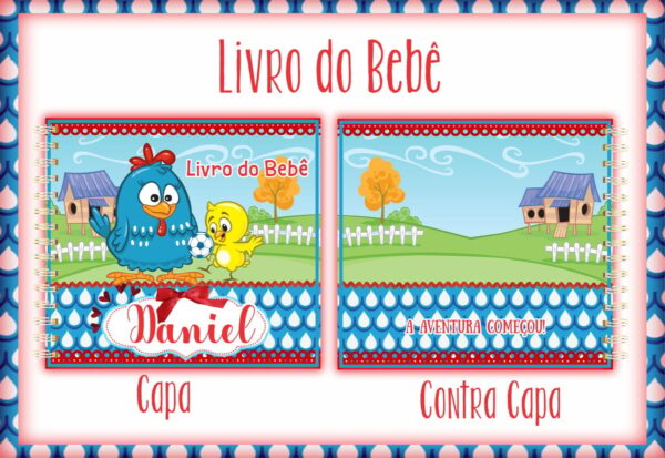 Livro do Bebê Galinha Pintadinha