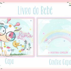 Livro do Bebê Girafinha Colorida