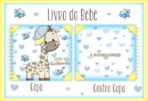 Livro do Bebê Girafinha Menino