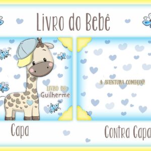 Livro do Bebê Girafinha Menino