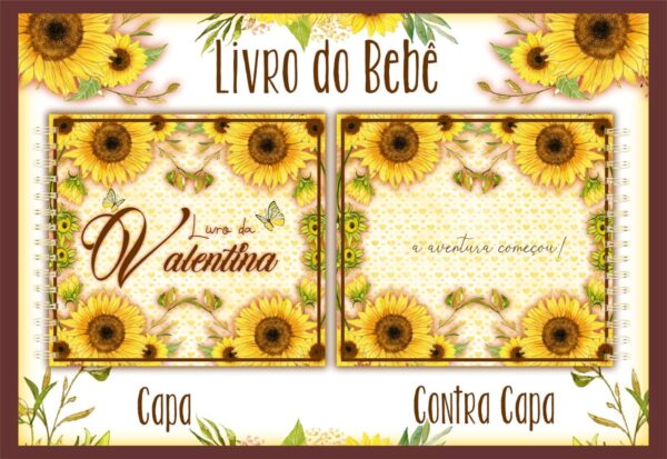 Livro do Bebê Girassol