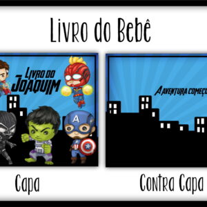 Livro do Bebê Heróis - Arquivo Digital
