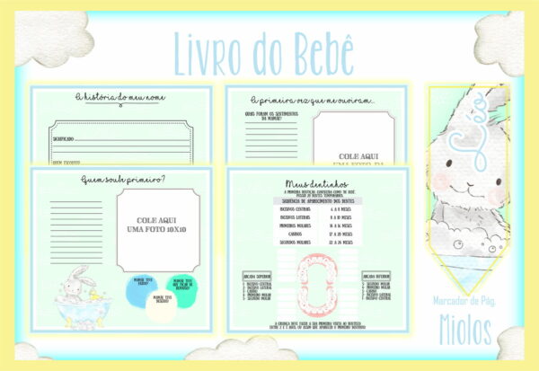 Livro do Bebê Hora do Banho
