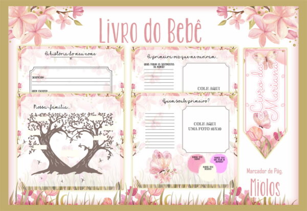 Livro do Bebê Jardim das Borboletas