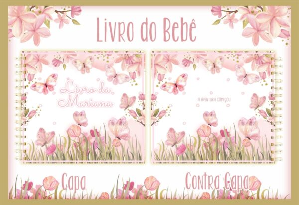 Livro do Bebê Jardim das Borboletas