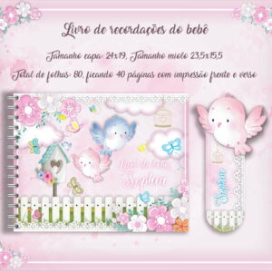 Livro do Bebê Jardim Passarinhos - Arquivo Digital 12 Livro do Bebê Jardim Passarinhos - Arquivo Digital