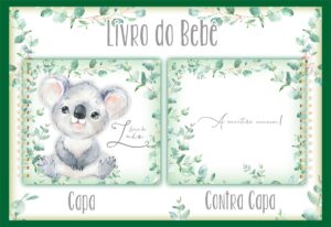 Livro do Bebê Koala Menino