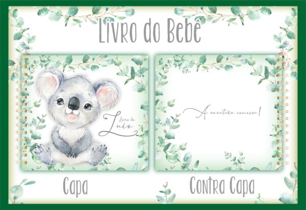 Livro do Bebê Koala Menino