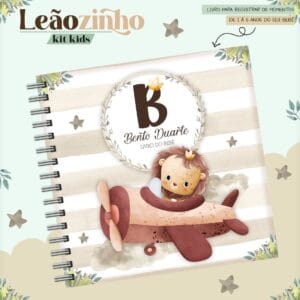 Livro do Bebê Leãozinho Cute