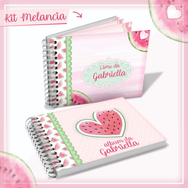 Livro Do Bebê Melancia