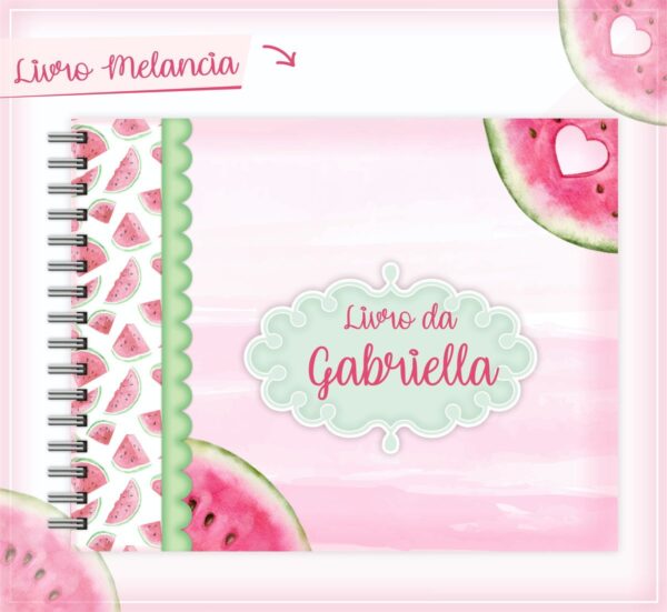 Livro Do Bebê Melancia