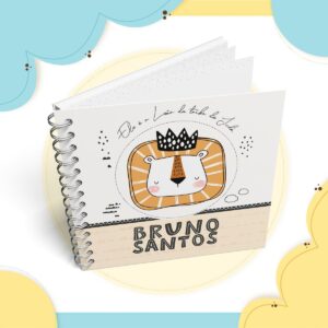 Livro do Bebê Menina Cristão