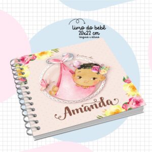 Livro do Bebê Menina Negra