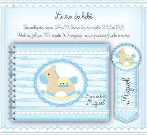 Livro do Bebê Menino Azul