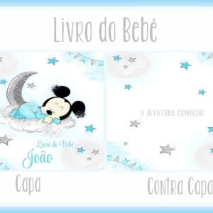 Livro do Bebê Mickey Baby