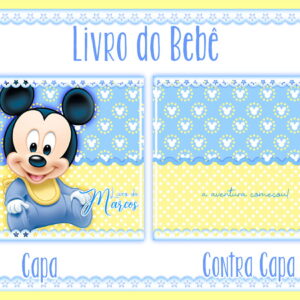 Livro do Bebê Mickey Baby I - Arquivo Digital