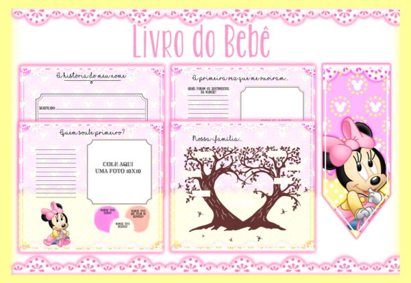 Livro do Bebê Minie Baby I