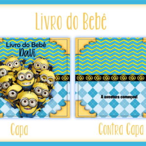 Livro do Bebê Minions