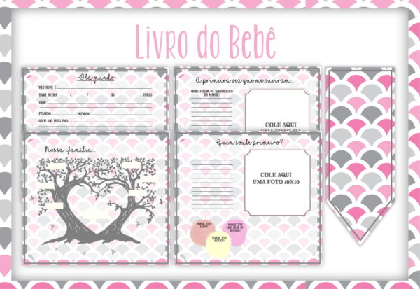 Livro do Bebê Neutro Menina