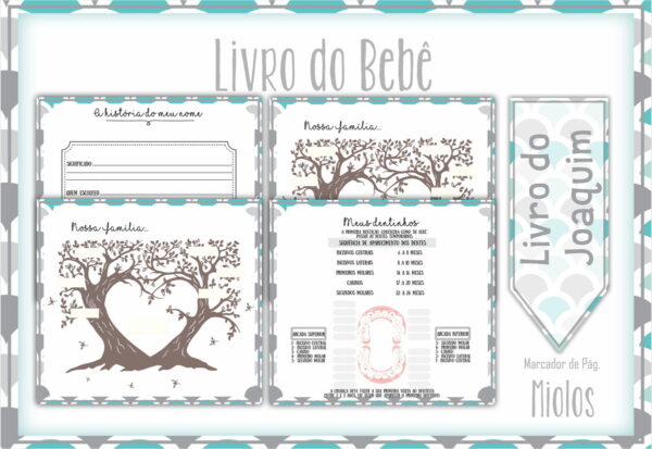 Livro do Bebê Neutro Menino