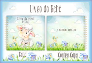 Livro do Bebê Ovelha Menino