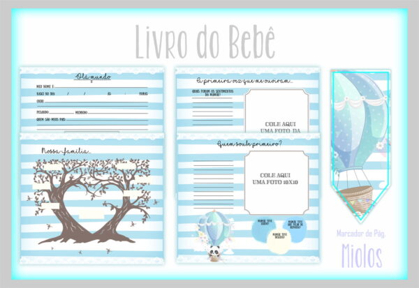 Livro do Bebê Panda Baloeiro