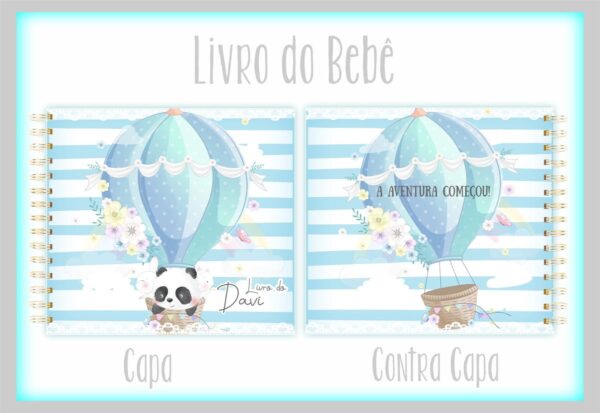 Livro do Bebê Panda Baloeiro