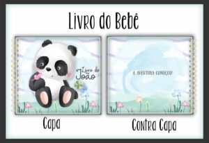 Livro do Bebê Pandinha Aquarela