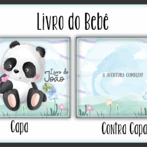 Livro do Bebê Pandinha Aquarela