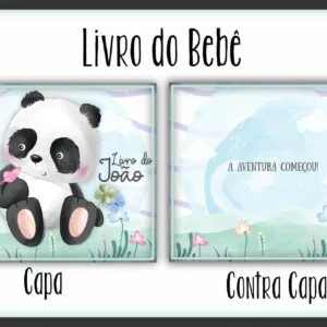 Livro do Bebê Pandinha Aquarela 27 Livro do Bebê Pandinha Aquarela