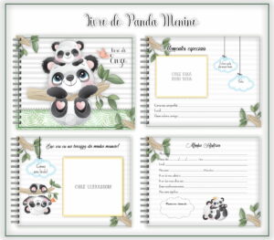 Livro do Bebê Pandinha Fofo Menino
