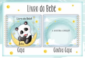 Livro do Bebê Pandinha Menino