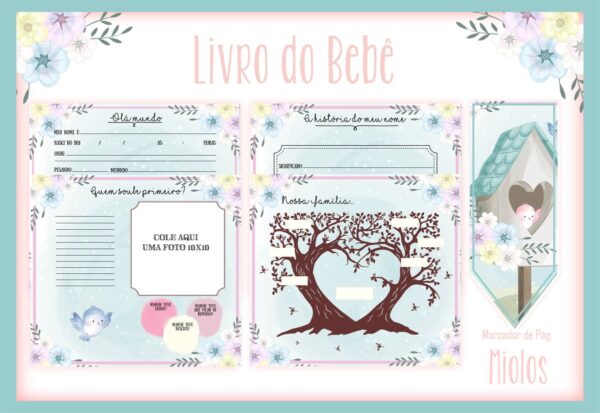 Livro do Bebê Passarinhos I