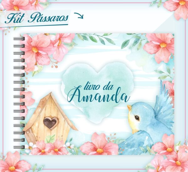 Livro Do Bebê Pássaros