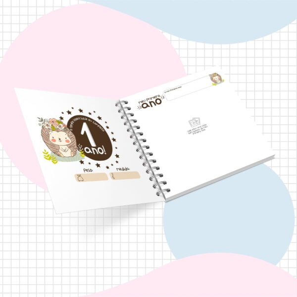 Livro do Bebê Porco Espinho