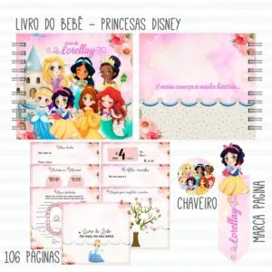 Livro do Bebê Princesas 20 Livro do Bebê Princesas